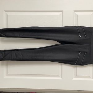 Express leather leggings
